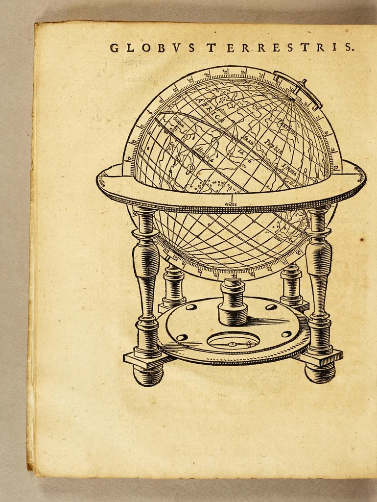 An illustration from Tractatus de globis, coelesti et terrestri eorumque usu., 1617, leaf 28