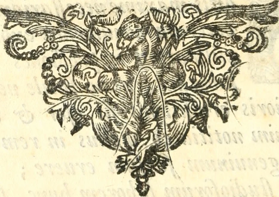 An illustration from Tractatus de siglis veterum omnibus elegantioris literaturae amatoribus utilissimus, in quo continentur quae ad interpretationem numismatum, inscriptionum, juris et fere omnium artium requiruntur, cujus subsidio facile literae explicari possunt, 1703, leaf 13