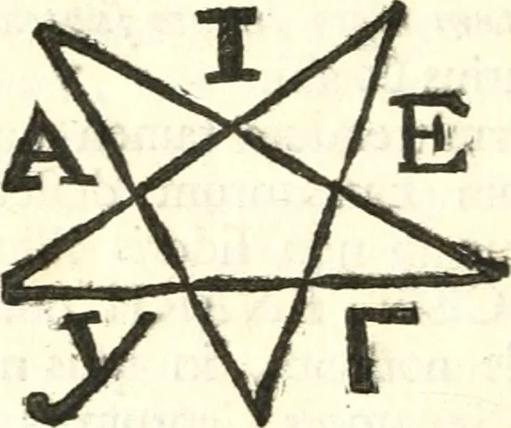 An illustration from Tractatus de siglis veterum omnibus elegantioris literaturae amatoribus utilissimus, in quo continentur quae ad interpretationem numismatum, inscriptionum, juris et fere omnium artium requiruntur, cujus subsidio facile literae explicari possunt, 1703, leaf 313