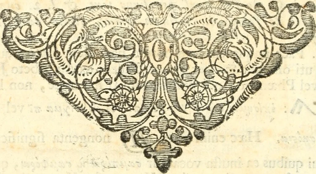 An illustration from Tractatus de siglis veterum omnibus elegantioris literaturae amatoribus utilissimus, in quo continentur quae ad interpretationem numismatum, inscriptionum, juris et fere omnium artium requiruntur, cujus subsidio facile literae explicari possunt, 1703, leaf 341