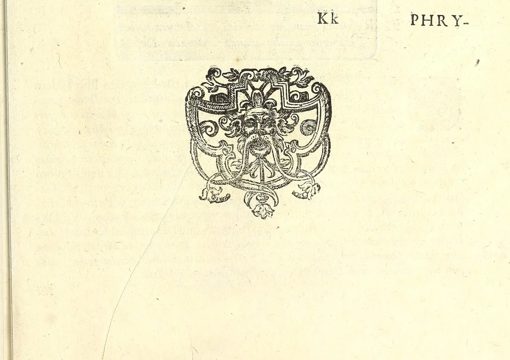 An illustration from Tractatus posthumus Jani Jacobi Boissardi Vesuntini De divinatione & magicis praestigiis : quarum veritas ac vanitas solidè exponitur per descriptionem deorum fatidicorum qui olim responsa dederunt : eorundemque prophetarum, sacerdotum, phoebadum, sybyllarum & divinorum, qui priscis temporibus celebres oraculis exstiterunt ; adjunctis simul omnium effigiebus, ab ipso autore e gemmis, marmoribus, tabulisq[ue] antiquis ad vivum delineatus : jam modo eleganter aeri incisis per Joh. Theodor. de Bry .., 1615, leaf 281