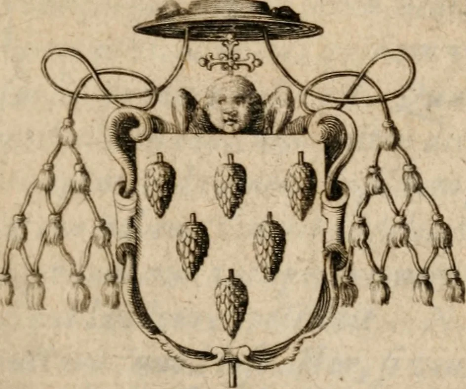 An illustration from Tractatvs de potestate svmmi pontificis in rebvs temporalibvs : adversus Gulielmvm Barclaivm, 1610, leaf 4