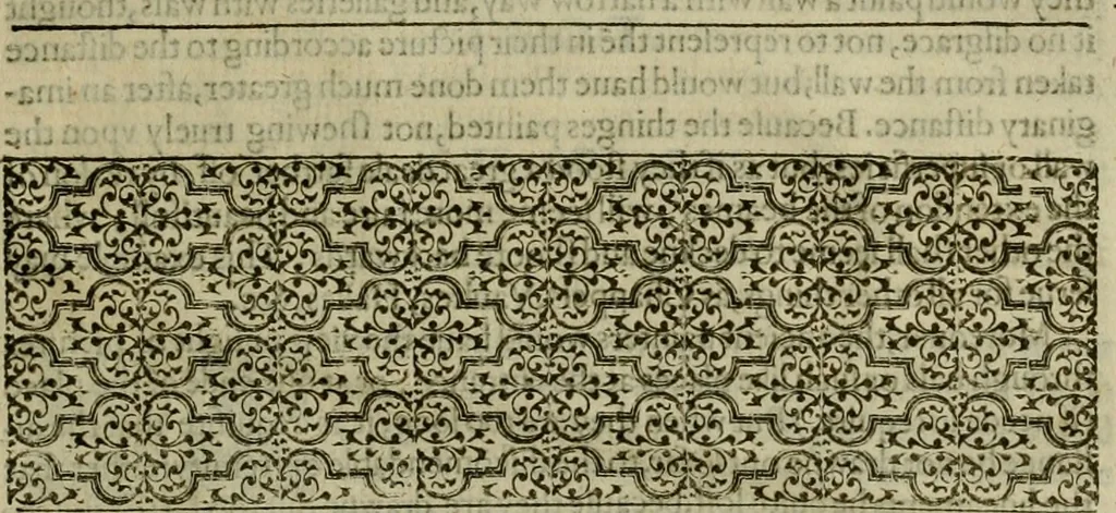 An illustration from A tracte containing the artes of curious paintinge, caruinge & buildinge, 1598, leaf 346