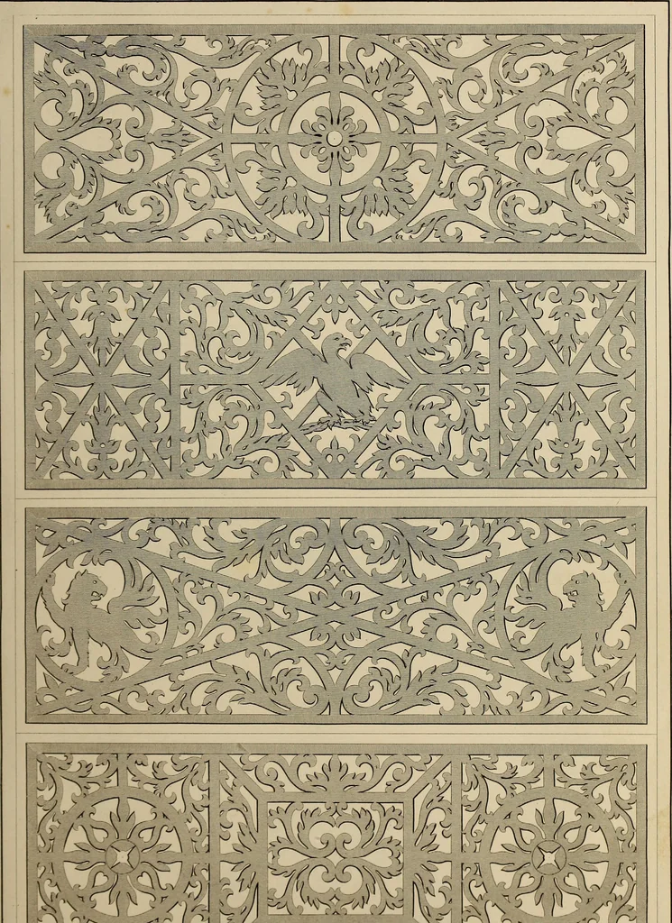 An illustration from The tradesmans book of ornamental designs, 1847, leaf 10