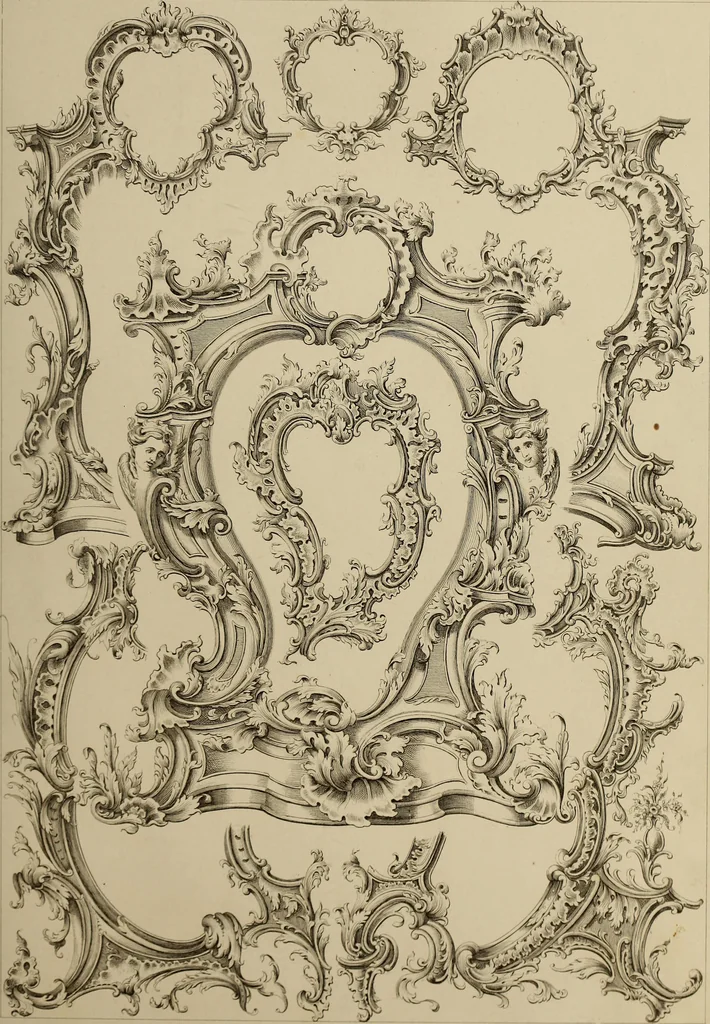 An illustration from The tradesmans book of ornamental designs, 1847, leaf 20