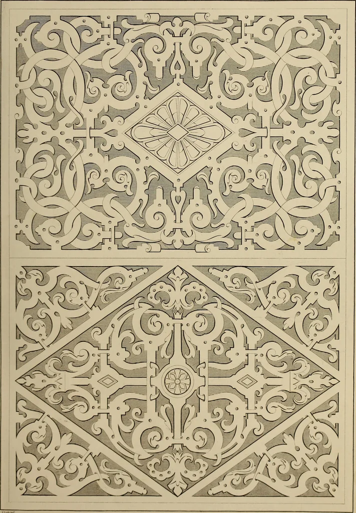 An illustration from The tradesmans book of ornamental designs, 1847, leaf 26