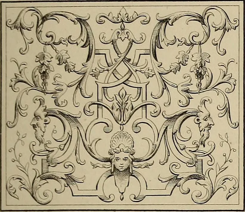 An illustration from The tradesmans book of ornamental designs, 1847, leaf 32