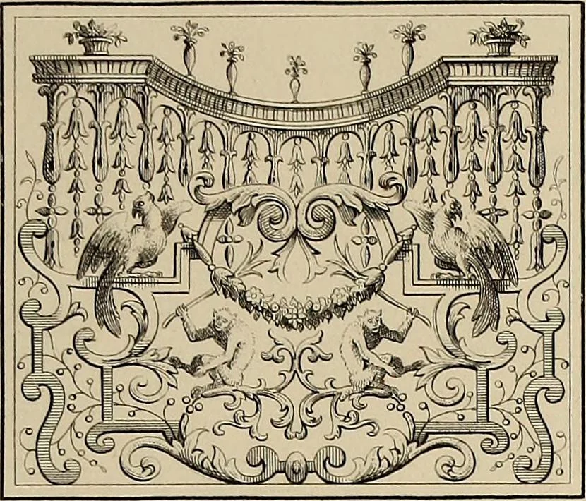 An illustration from The tradesmans book of ornamental designs, 1847, leaf 32