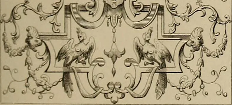 An illustration from The tradesmans book of ornamental designs, 1847, leaf 32