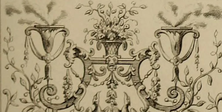 An illustration from The tradesmans book of ornamental designs, 1847, leaf 32