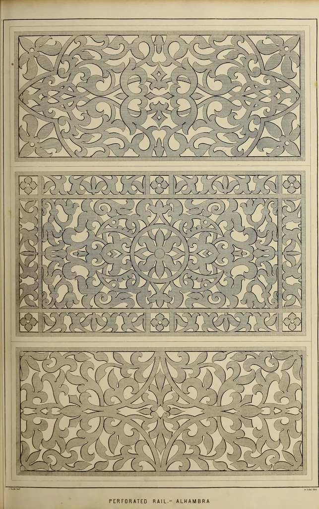An illustration from The tradesmans book of ornamental designs, 1847, leaf 34