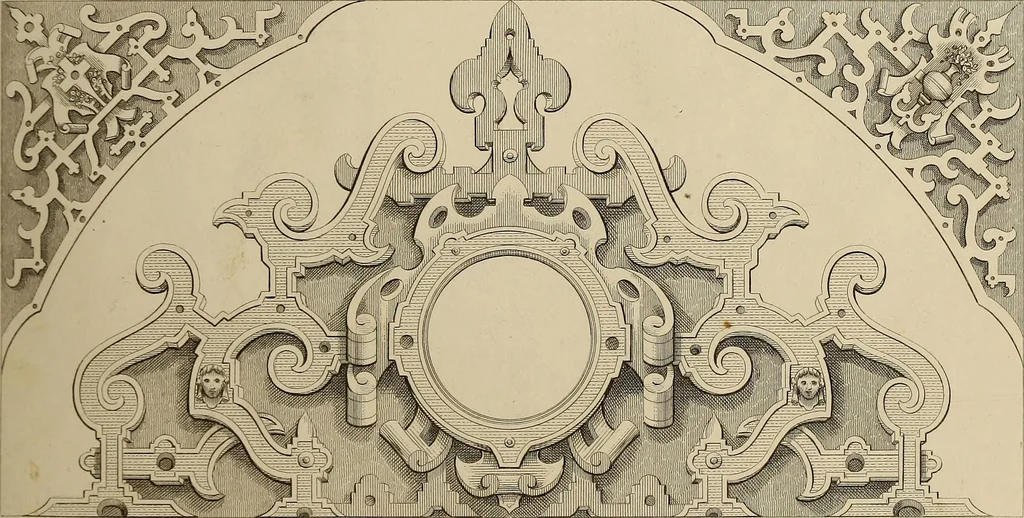 An illustration from The tradesmans book of ornamental designs, 1847, leaf 36
