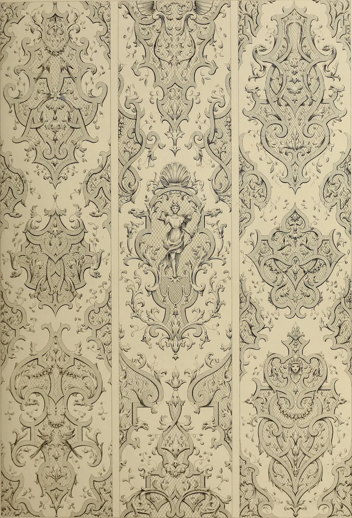 An illustration from The tradesmans book of ornamental designs, 1847, leaf 40