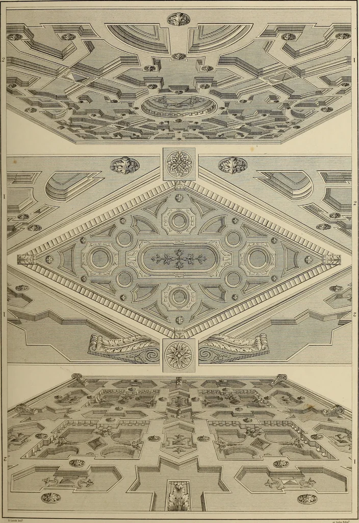 An illustration from The tradesmans book of ornamental designs, 1847, leaf 42