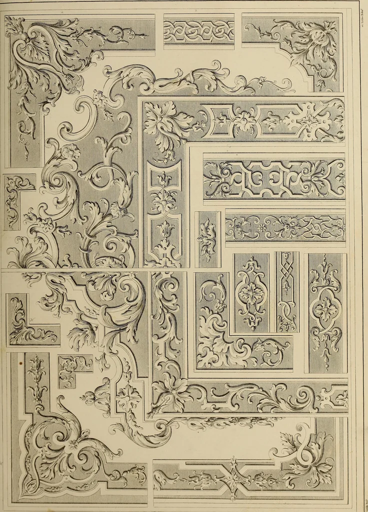 An illustration from The tradesmans book of ornamental designs, 1847, leaf 66