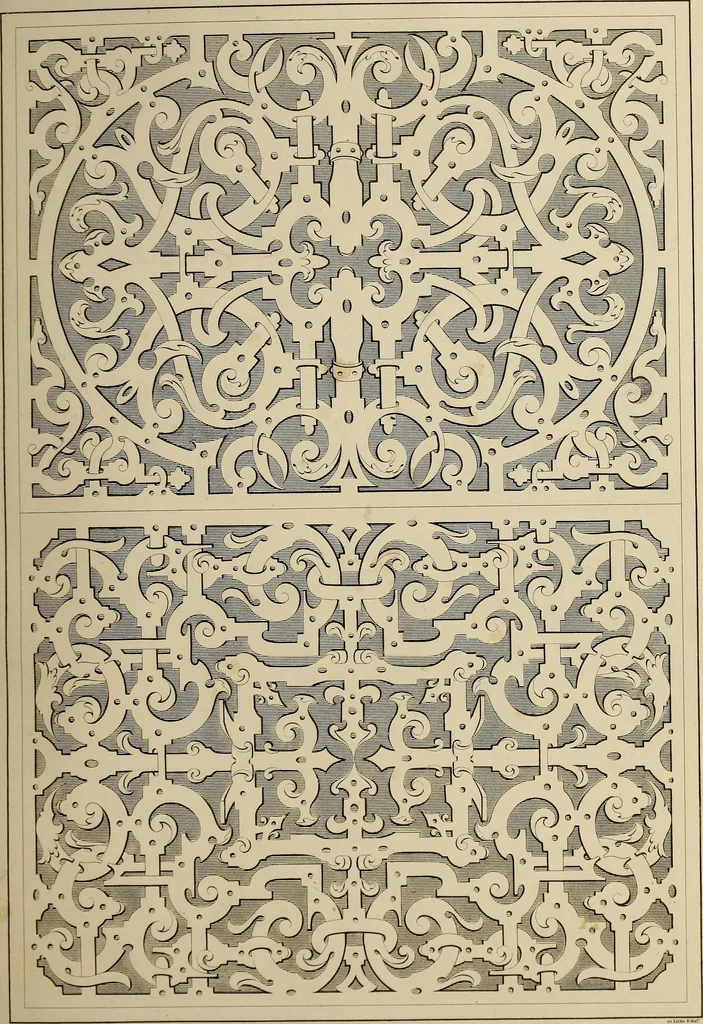 An illustration from The tradesmans book of ornamental designs, 1847, leaf 68