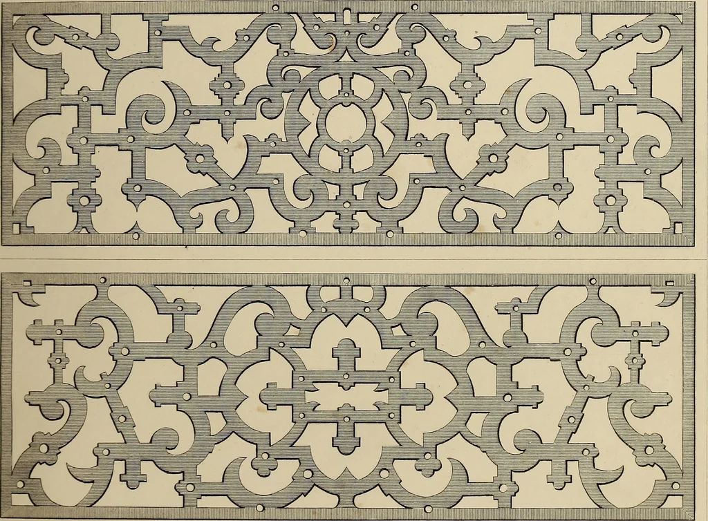 An illustration from The tradesmans book of ornamental designs, 1847, leaf 70