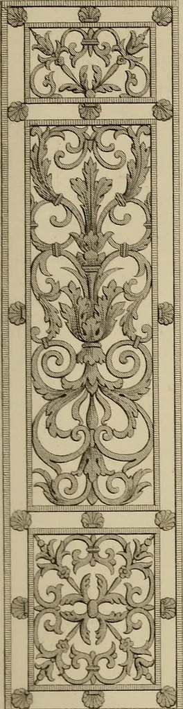 An illustration from The tradesmans book of ornamental designs, 1847, leaf 8