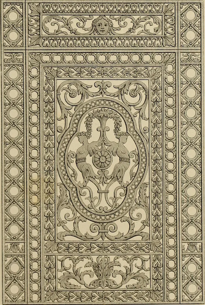An illustration from The tradesmans book of ornamental designs, 1847, leaf 8
