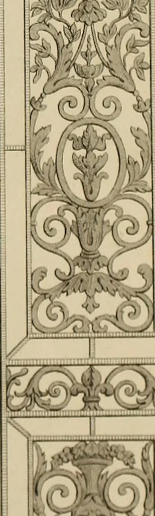 An illustration from The tradesmans book of ornamental designs, 1847, leaf 8