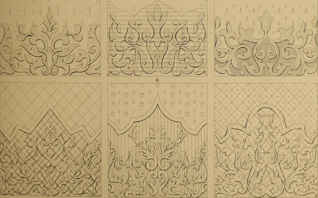 An illustration from The tradesmans book of ornamental designs, 1847, leaf 80