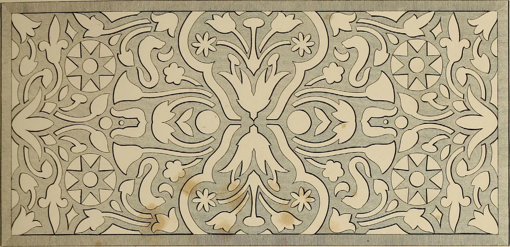 An illustration from The tradesmans book of ornamental designs, 1847, leaf 82