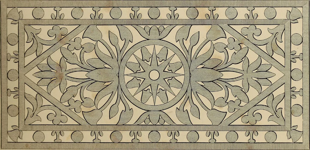 An illustration from The tradesmans book of ornamental designs, 1847, leaf 82