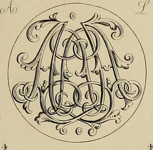 An illustration from The tradesmans book of ornamental designs, 1847, leaf 86