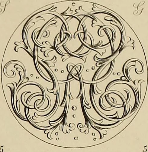 An illustration from The tradesmans book of ornamental designs, 1847, leaf 86