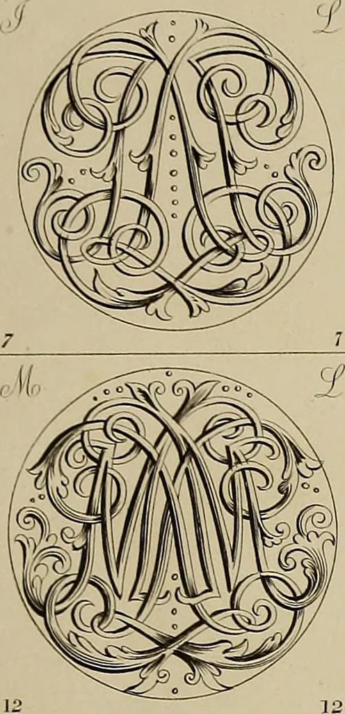 An illustration from The tradesmans book of ornamental designs, 1847, leaf 86