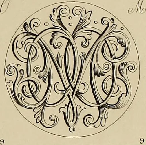 An illustration from The tradesmans book of ornamental designs, 1847, leaf 86