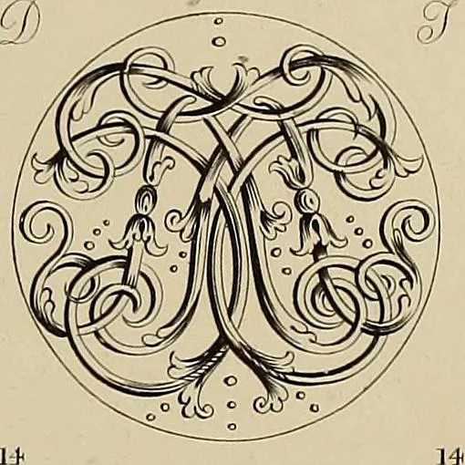 An illustration from The tradesmans book of ornamental designs, 1847, leaf 86