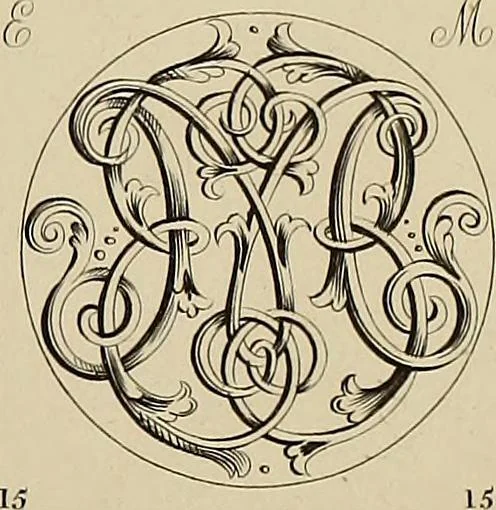 An illustration from The tradesmans book of ornamental designs, 1847, leaf 86