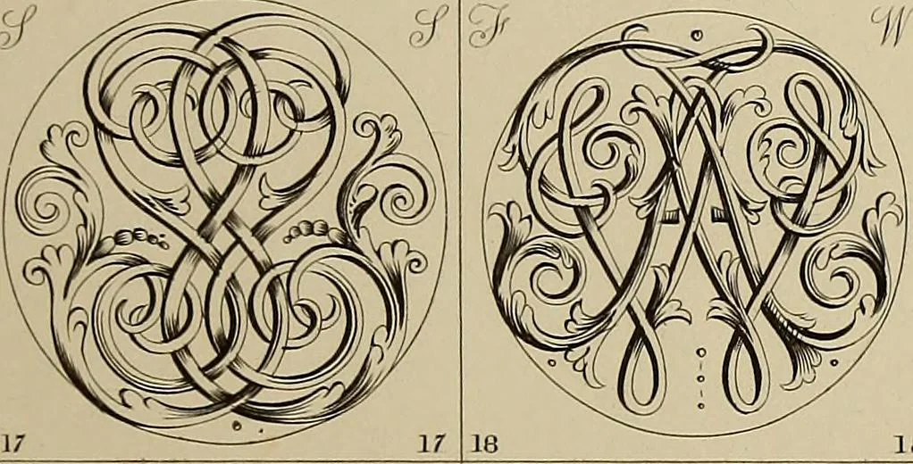 An illustration from The tradesmans book of ornamental designs, 1847, leaf 86