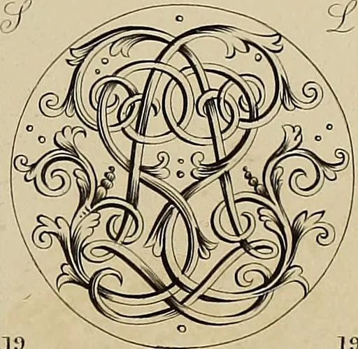 An illustration from The tradesmans book of ornamental designs, 1847, leaf 86