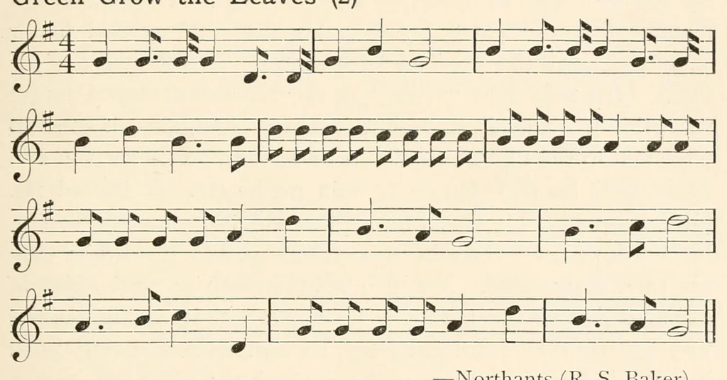 An illustration from The traditional games of England, Scotland, and Ireland : with tunes, singing-rhymes, and methods of playing according to the variants extant and recorded in different parts of the Kingdom, 1894, leaf 211