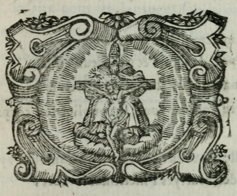 An illustration from Traduction en vers françois des hymnes de monsieur de Santeul, chanoine regulier de S. Victor, 1699, leaf 335