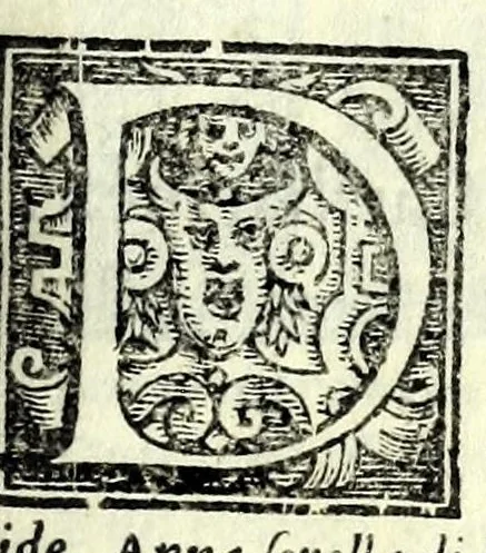 An illustration from Tragedie, 1560, leaf 191