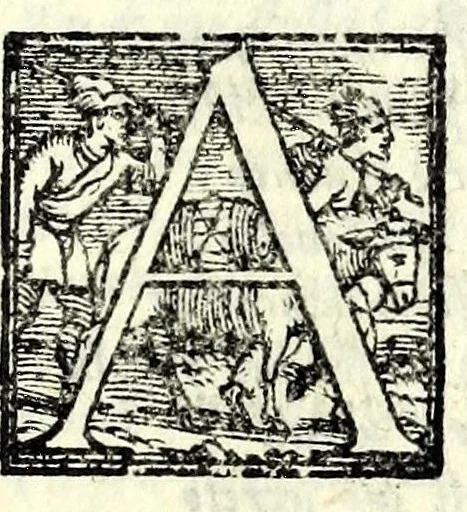 An illustration from Tragedie, 1560, leaf 235