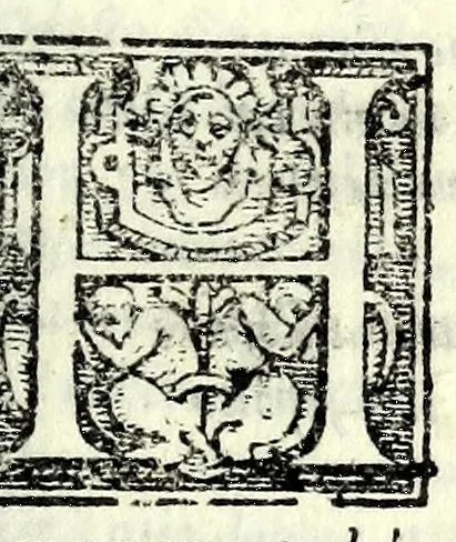 An illustration from Tragedie, 1560, leaf 417