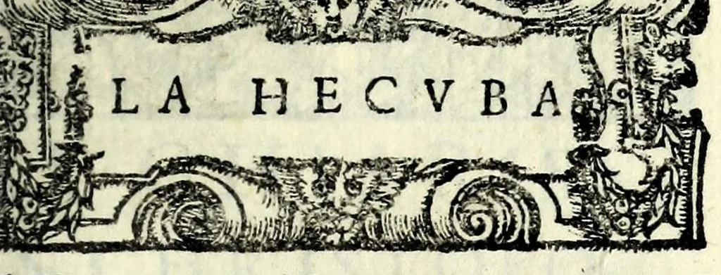 An illustration from Tragedie, 1560, leaf 433