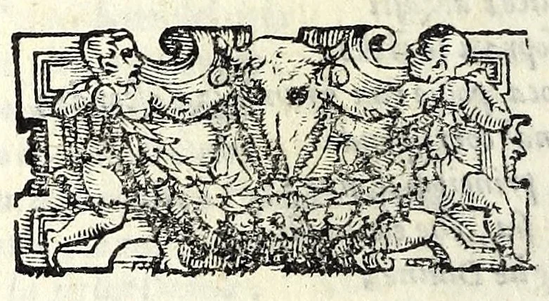 An illustration from Tragedie, 1560, leaf 480