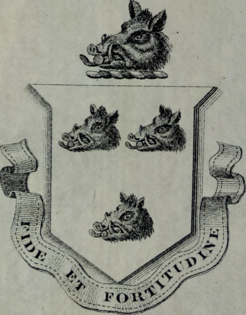 An illustration from Tragedie du roy Franc-arbitre : nouuellement traduite d'Italien en François, 1558, leaf 1