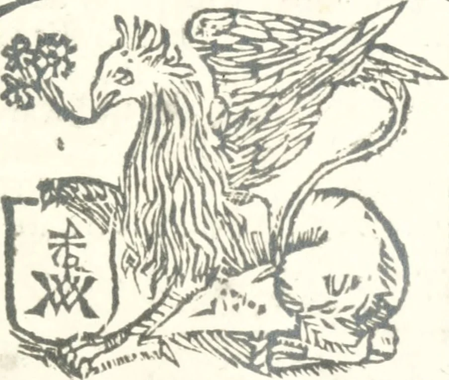 An illustration from The tragedie of Gorboduc, 1565, leaf 4