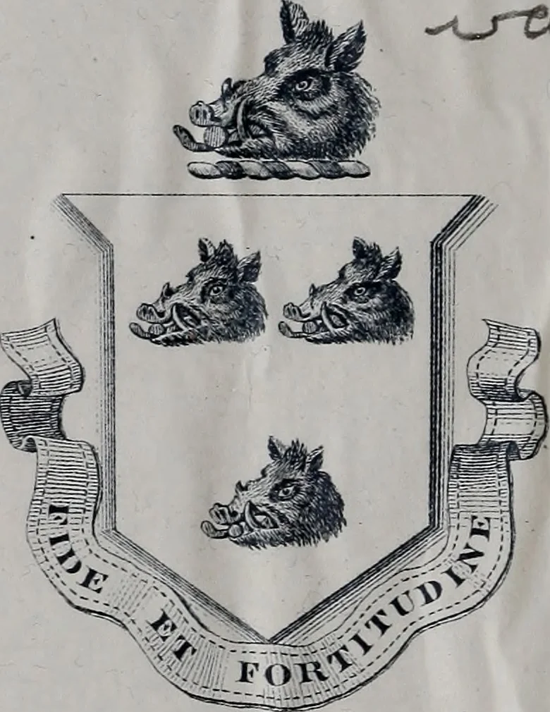 An illustration from The tragedie of King Richard the Second, 1598, leaf 1