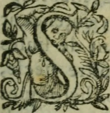 An illustration from Tragedies, 1600, leaf 6