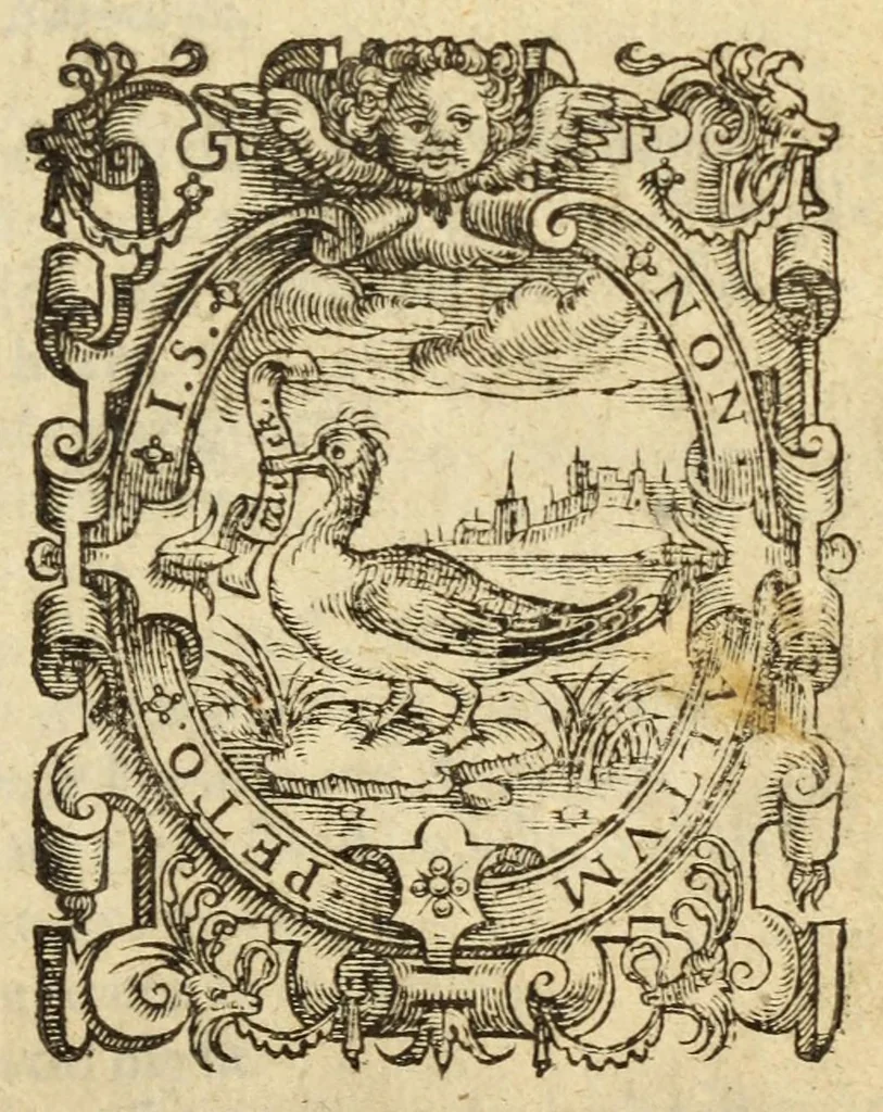 An illustration from The tragedy of Hamlet Prince of Denmarke, 1611, leaf 3