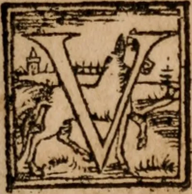 An illustration from Tragoediae sex, quot quidem extant, summa fide ac diligentia è Greco in Latinum sermonem, pro utriuso linguae tyronibus, ad uerbum conuersae, 1555, leaf 216