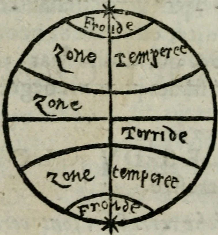 An illustration from Traicté de la sphere dv monde. Diusé en cinq liures, 1664, leaf 193