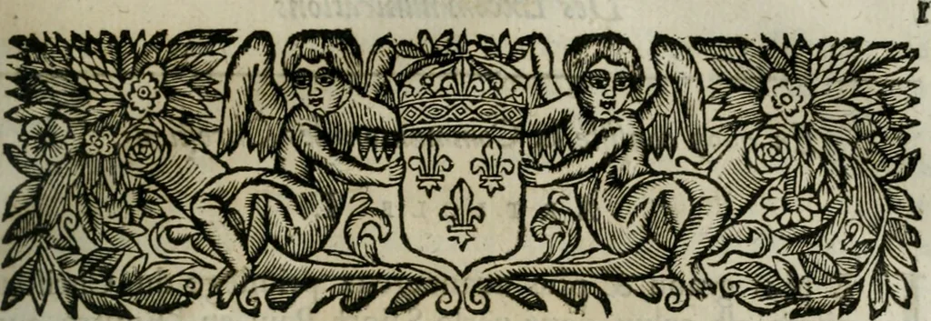 An illustration from Traicté des excommvnications, et monitoires, 1651, leaf 24